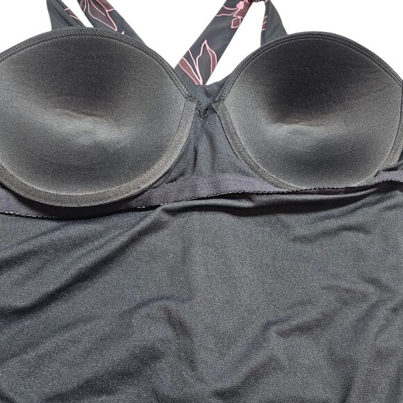 Eddie Bauer Ruched Shaping One Piece Swimsuit Size XXL0 - Picture 7 of 9